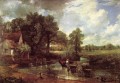 El carro de heno romántico John Constable